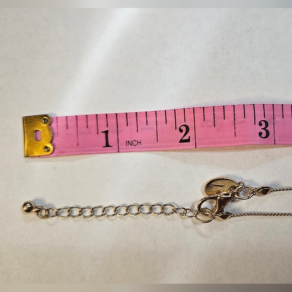 Necklace with Gold and Rust color beads and matching earrings - Picture 4 of 7